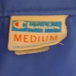 Champion Men's Blue and Silver Jacket